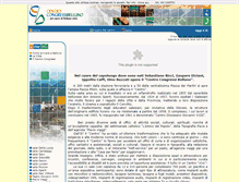 Tablet Screenshot of centrocongressibelluno.it